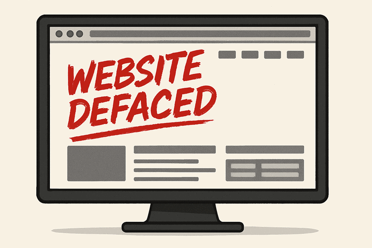TTPS, TUCO websites defaced
