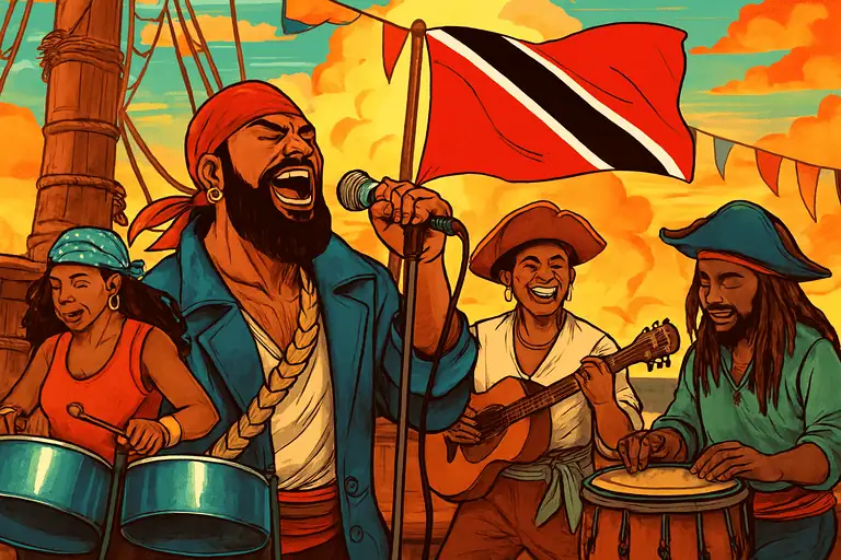BBC News : Trinidad’s music pirates of the Caribbean