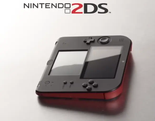 entry level gaming handheld announced by Nintendo, the Nintendo 2DS