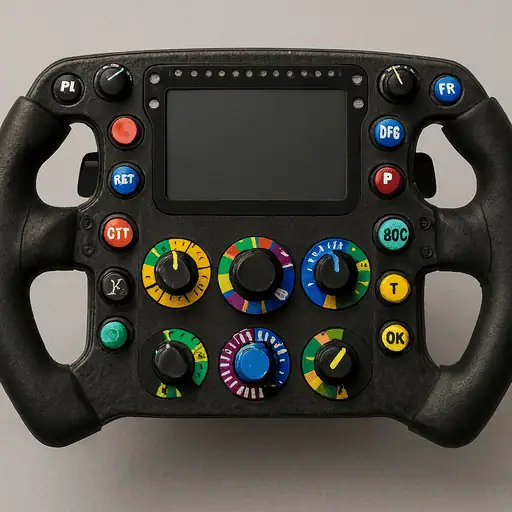 Wired : An Inside Look at the Insanely Complex Formula 1 Steering Wheel