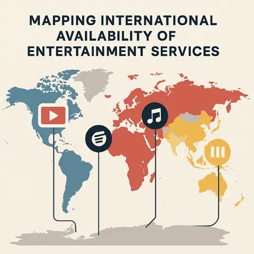 MacStories: Mapping The International Availability of Entertainment Services