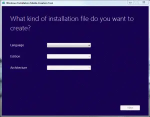 Create installation media for Windows 8.1