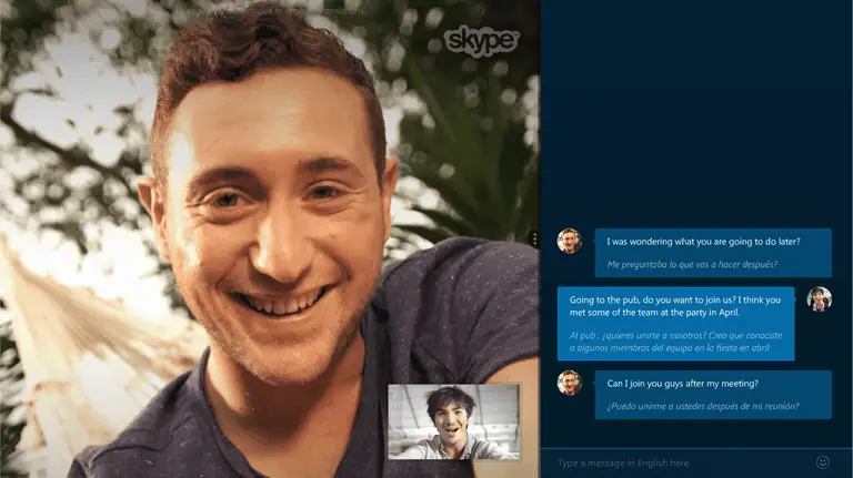 Skype Translator Preview Program launches with English and Spanish spoken languages and over 40 instant messaging languages