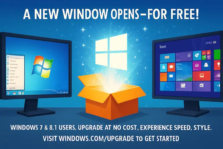 Ars Technica: Windows 10 free for all Windows 8.1 and 7 users for first year after release