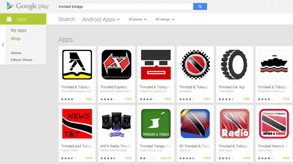 Developers from Jamaica, Dominican Republic can sell Android apps and receive money from Google Play Store