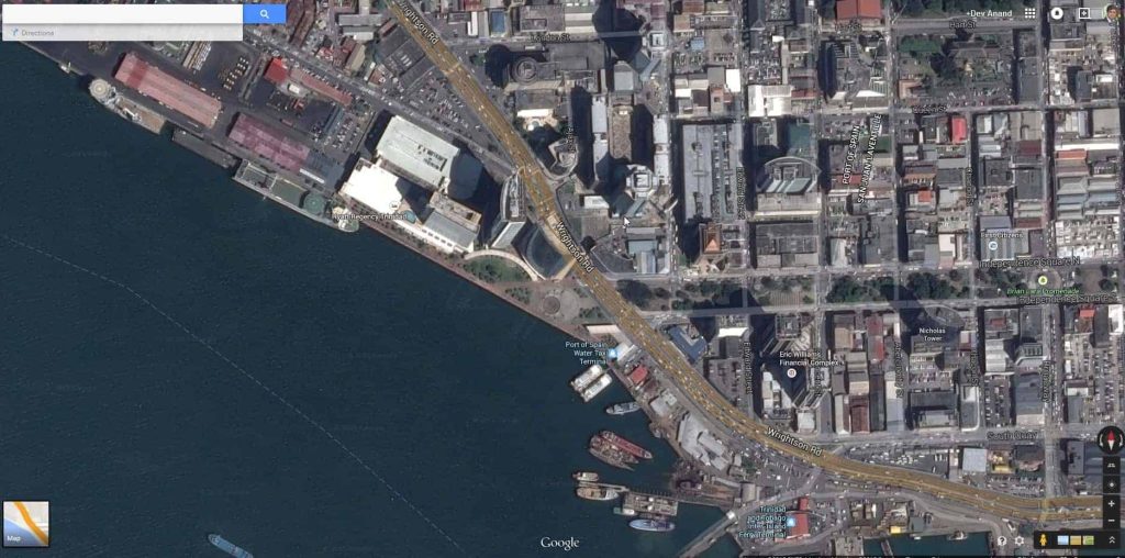 updated-google-map-imagery-for-port-of-spain-waterfront-may-2015
