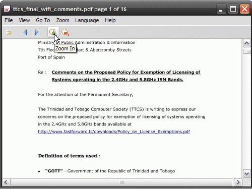 screenshot of Sumatra PDF viewer