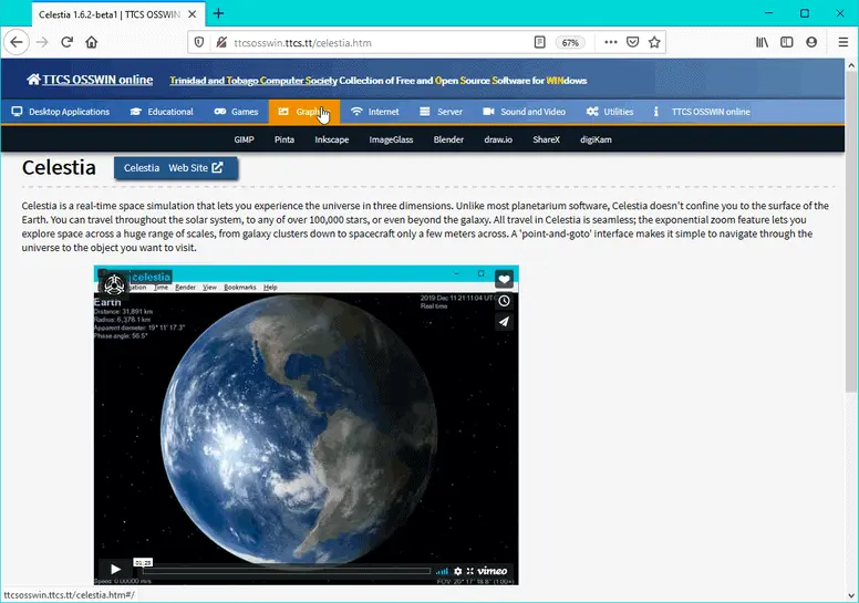 TTCS OSSWIN 2.71 available for download – a collection of Free and Open Source Software (#FOSS) for Windows