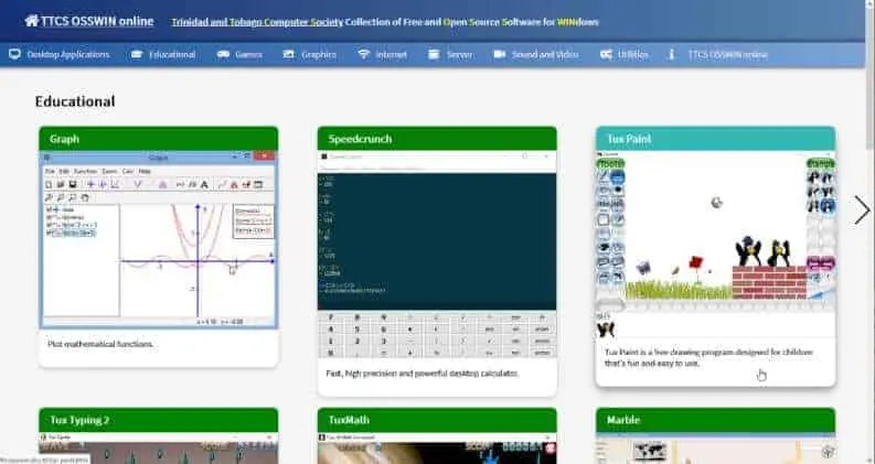 TTCS OSSWIN 3.0 available for download – a collection of Free and Open Source Software (#FOSS) for Windows
