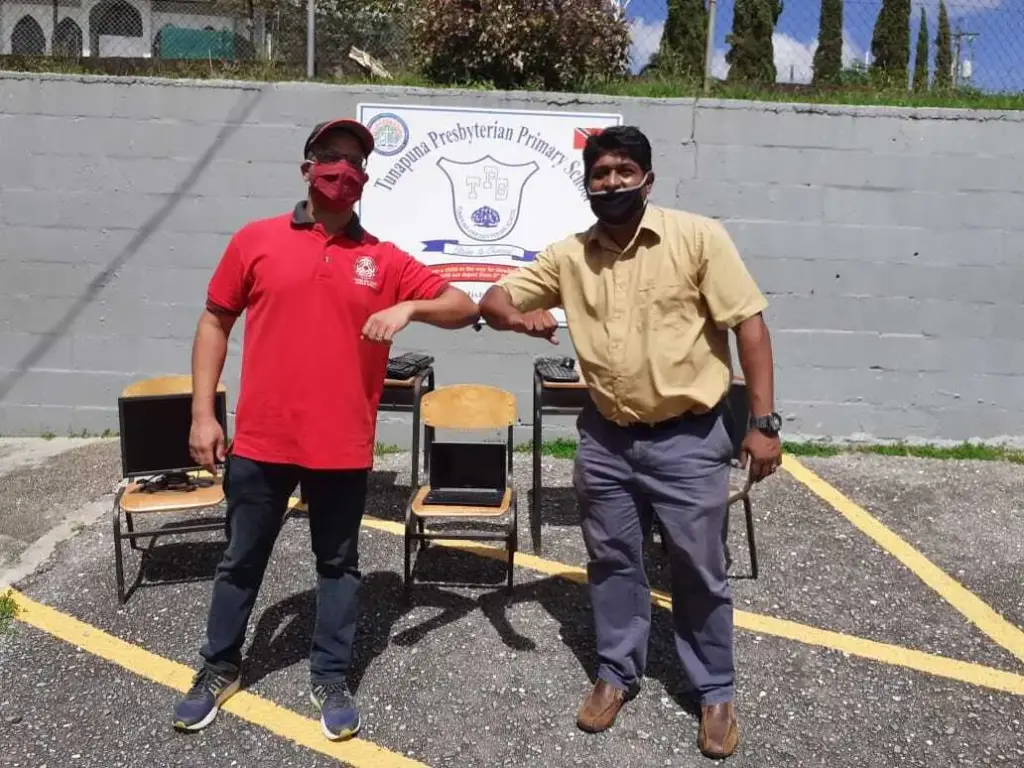 200 computers refurbished and distributed by the Trinidad and Tobago Computer Society