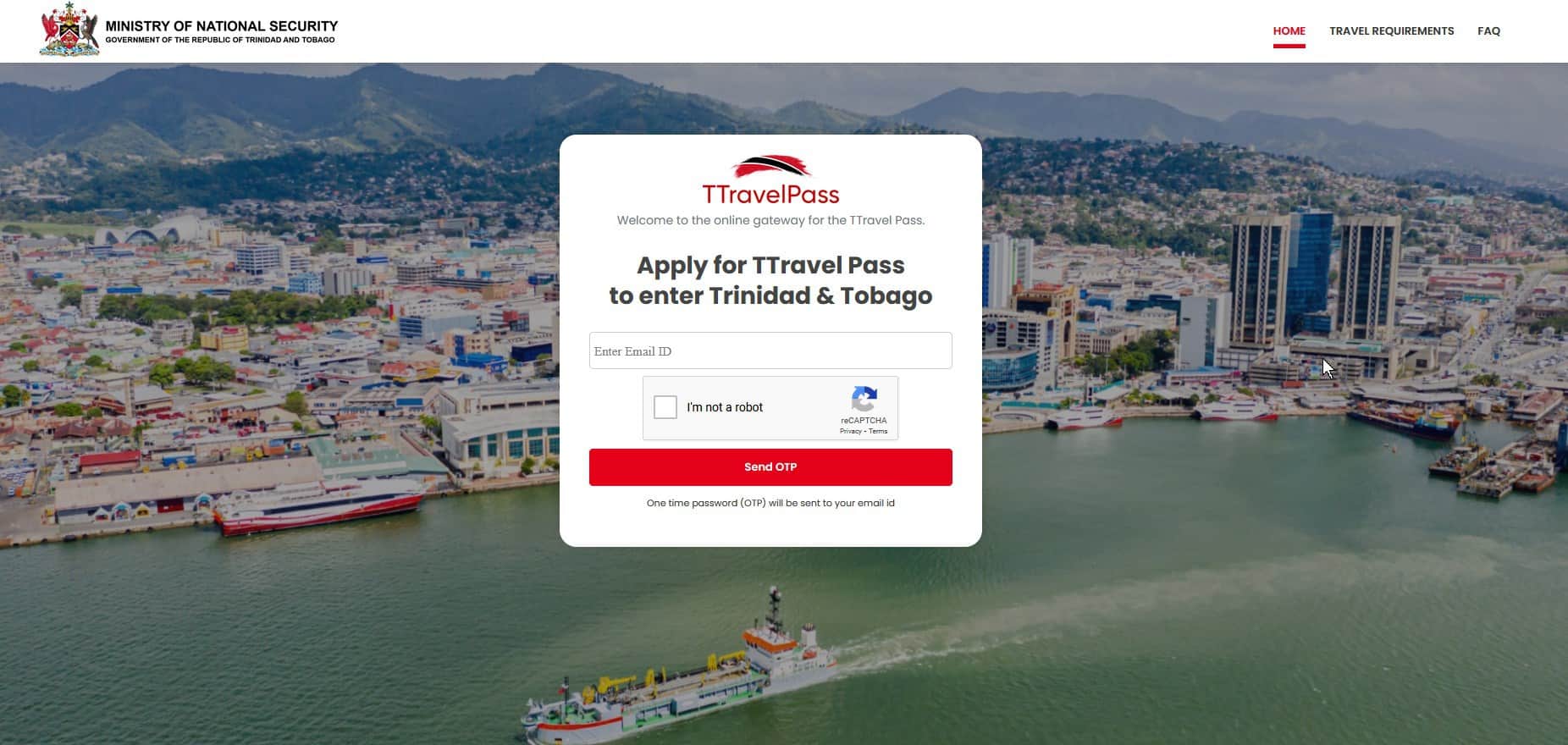 trinidad travel authorization form